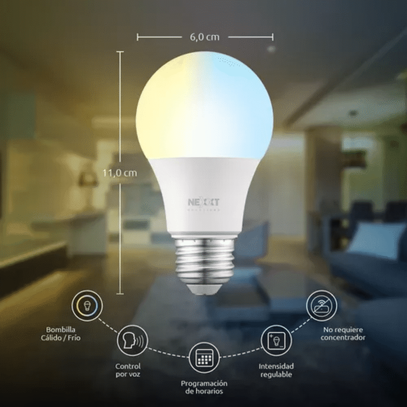Lampara Led Nexxt Pack X2