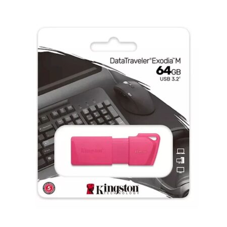 Memoria Flash USB Kingston de 64gb