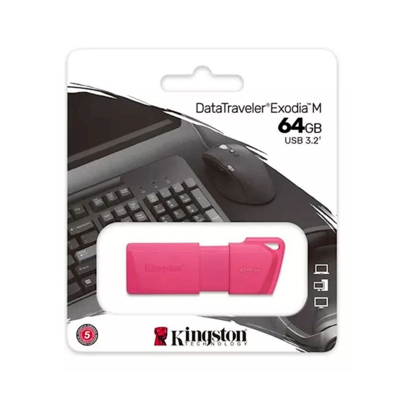 Memoria Flash USB Kingston de 64gb