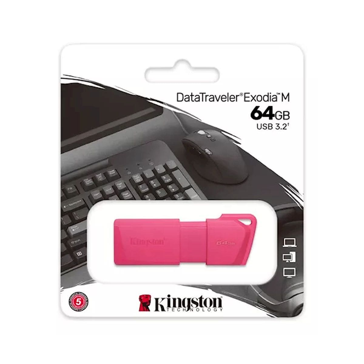 Memoria Flash USB Kingston de 64gb: imagen 1