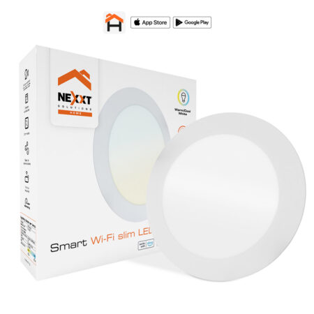 Panel LED Slim Inteligente Wi-Fi Nexxt Solutions – Luz Cálida/Fría Regulable