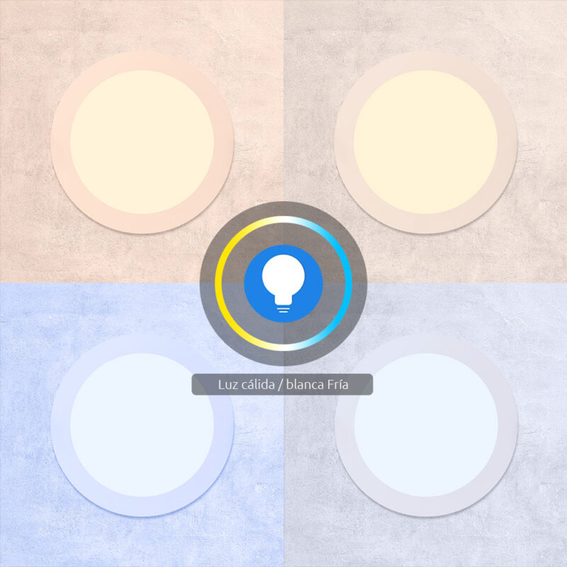 Panel LED Slim Inteligente Wi-Fi Nexxt Solutions – Luz Cálida/Fría Regulable