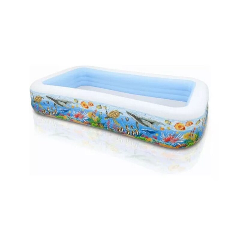 Piscina hinchable Ocean 1050 de Intex tamaño grande 3,05 x 1,83 x 56 cm