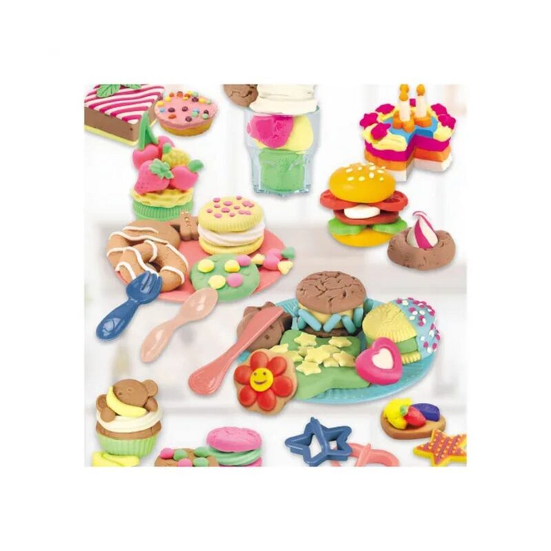 Plastilina 15 unidades y accesorios