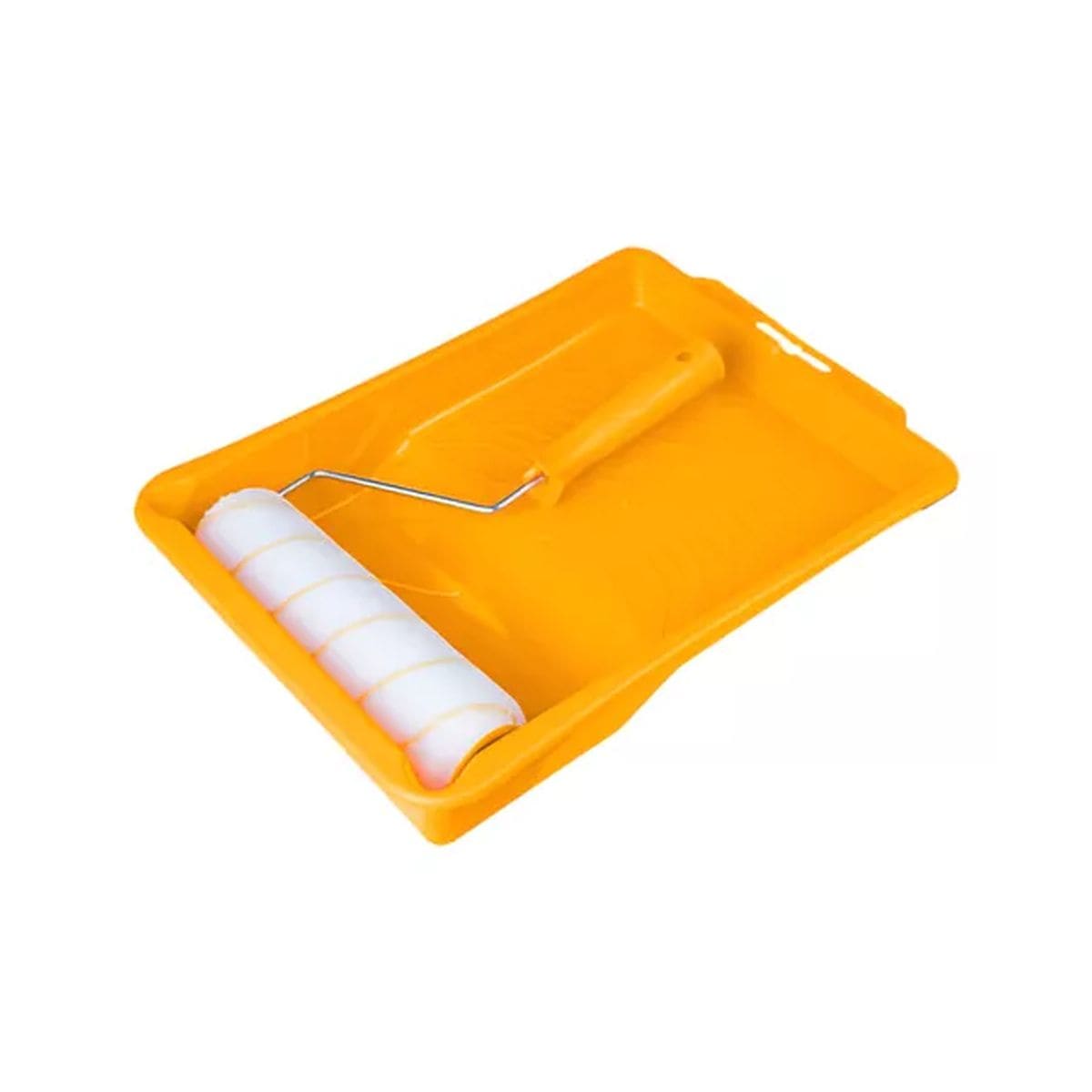 Set Rodillo Acrilico 9 + Bandeja 435x300x75mm Ingco Pintar: imagen 1