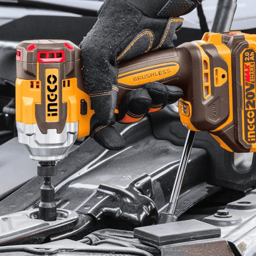 Llave de impacto Batería 20v Cargador 2 Baterías + Valija