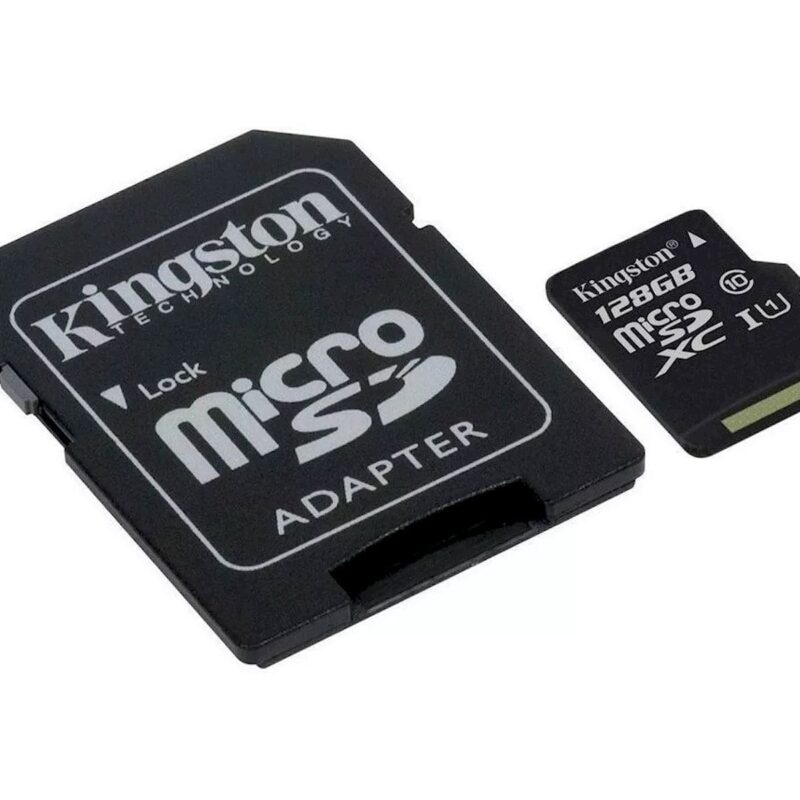 Tarjeta de Memoria Kingston SDCS con Adaptador SD 128gb