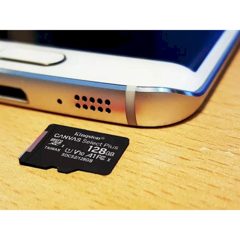 Tarjeta de Memoria Kingston SDCS con Adaptador SD 128gb