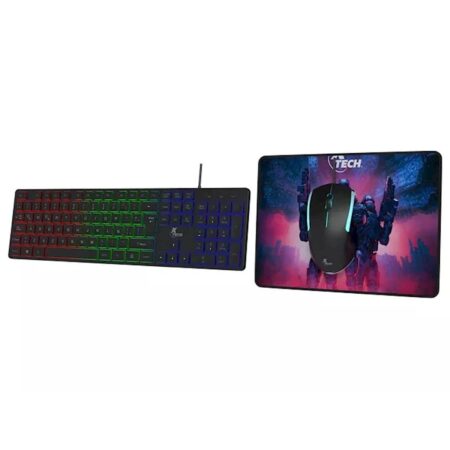 Kit Gamer Xtech Teclado Multimedia, Mouse y Mouse Pad