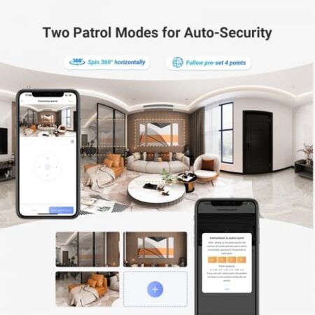 Camara Wifi Ezviz dual CS-H7c 2K Interior: imagen 9