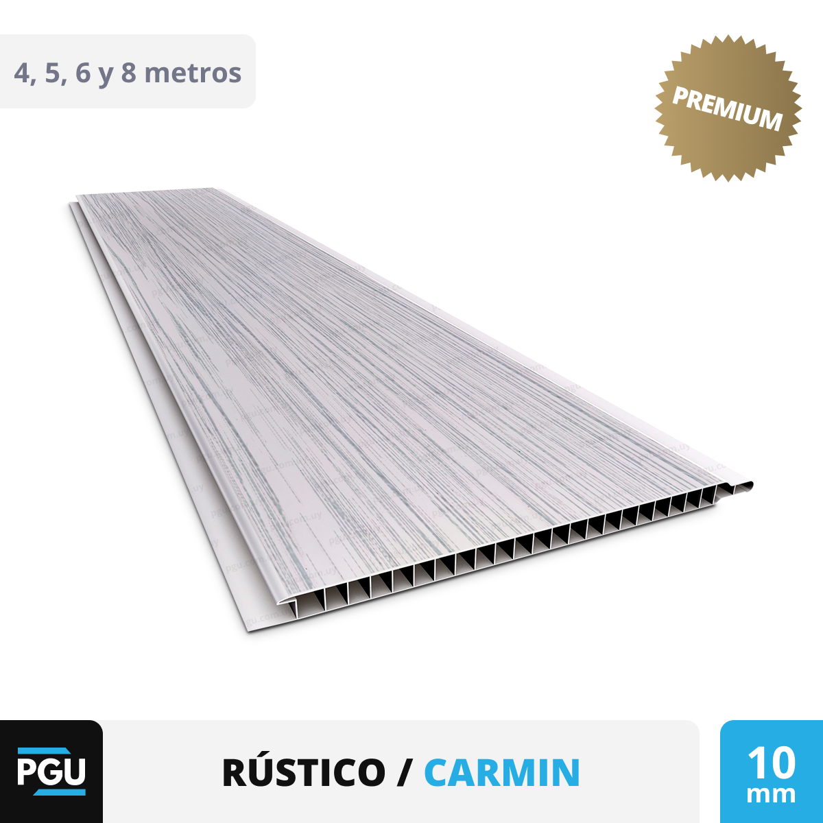 Cielorraso de PVC Rústico – Plasbil 20cm x 10mm: imagen 8