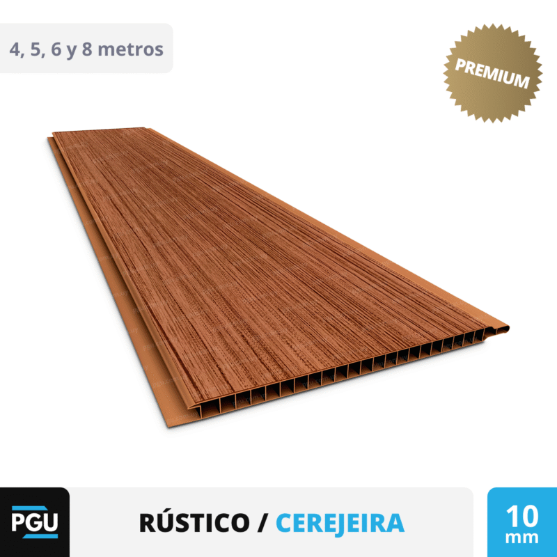 Cielorraso de PVC Rústico – Plasbil 20cm x 10mm