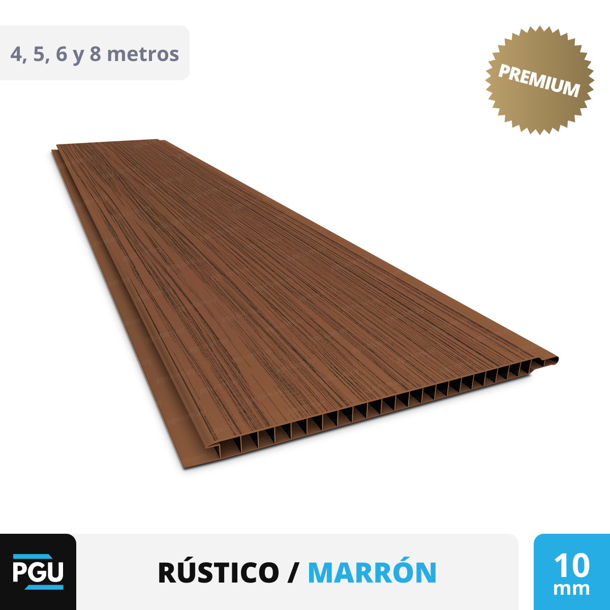 Cielorraso de PVC Rústico – Plasbil 20cm x 10mm: imagen 6
