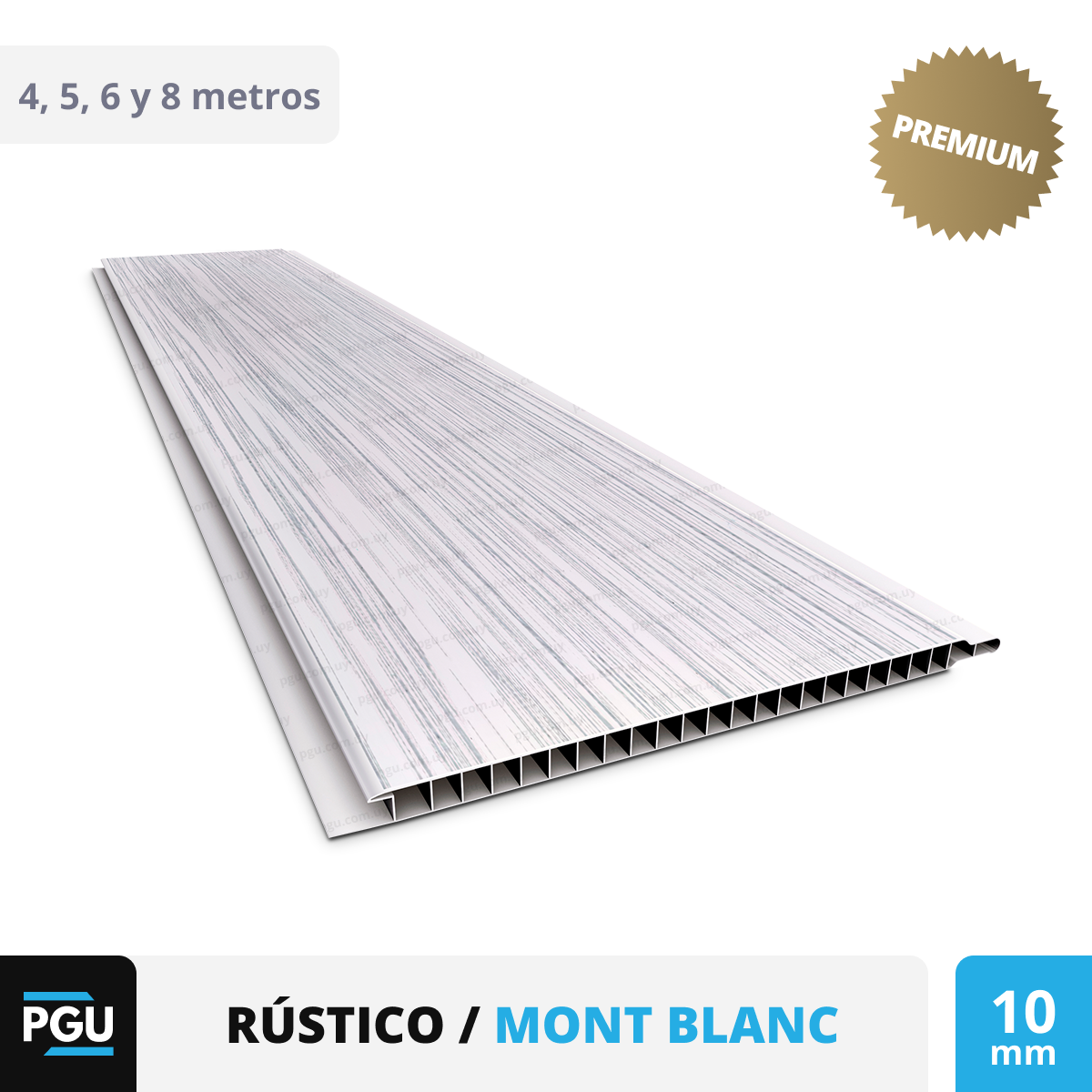 Cielorraso de PVC Rústico – Plasbil 20cm x 10mm: imagen 4