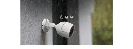 Cámara Vigilancia Ezviz H3c 5mp Wi-fi Blanco Bullet Blanco Diseño resistente a la intemperie IP67 Exterior: imagen 13