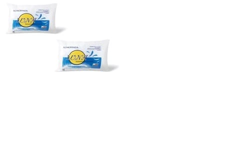 Pack 2 Almohadas Antialérgica Especial Ind Uruguaya Lavable Sommier Luna