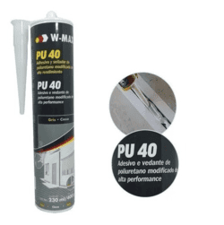 Sellador Pu 40 De Alta Resistencia, Sello De Poliuretano, Color Negro