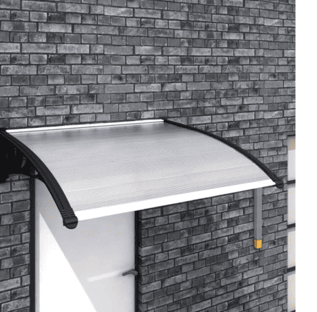 Alero De 150 X 80cm Transparente Excelente Solución: imagen 2