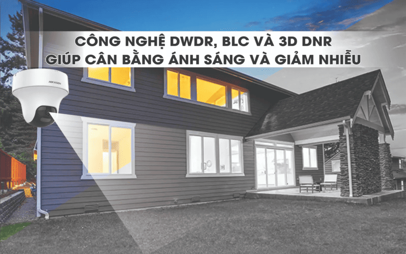 Camara Hik 2 MP Fixed Lens Support Wi-Fi 6 Smart Hybrid Light EXTERIOR DS-2DE2C200MWG/W