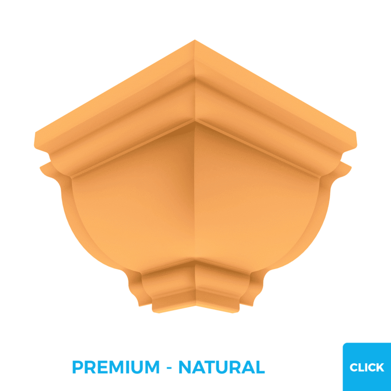 Esquinero Externo Pecho Paloma - PVC Plasbil