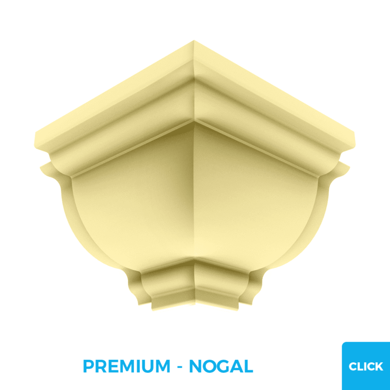 Esquinero Externo Pecho Paloma - PVC Plasbil