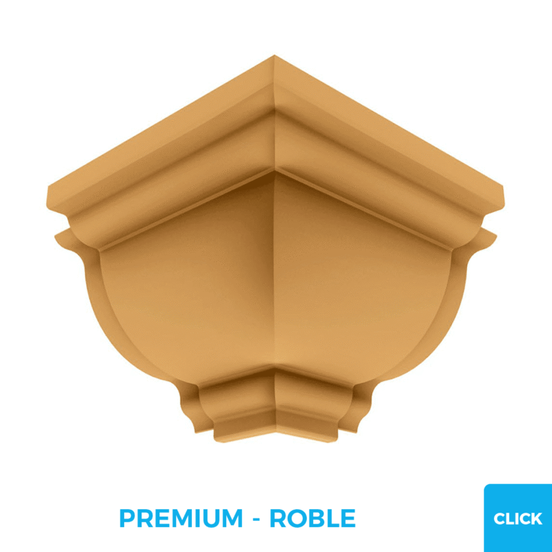 Esquinero Externo Pecho Paloma - PVC Plasbil