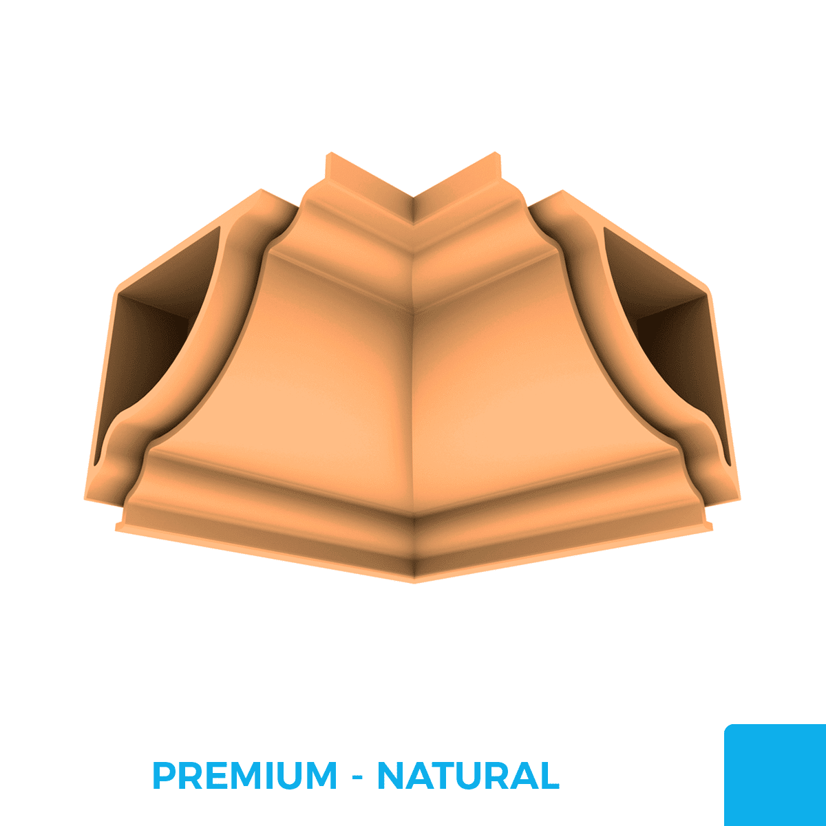 Esquinero Interno Pecho Paloma - PVC Plasbil: imagen 4