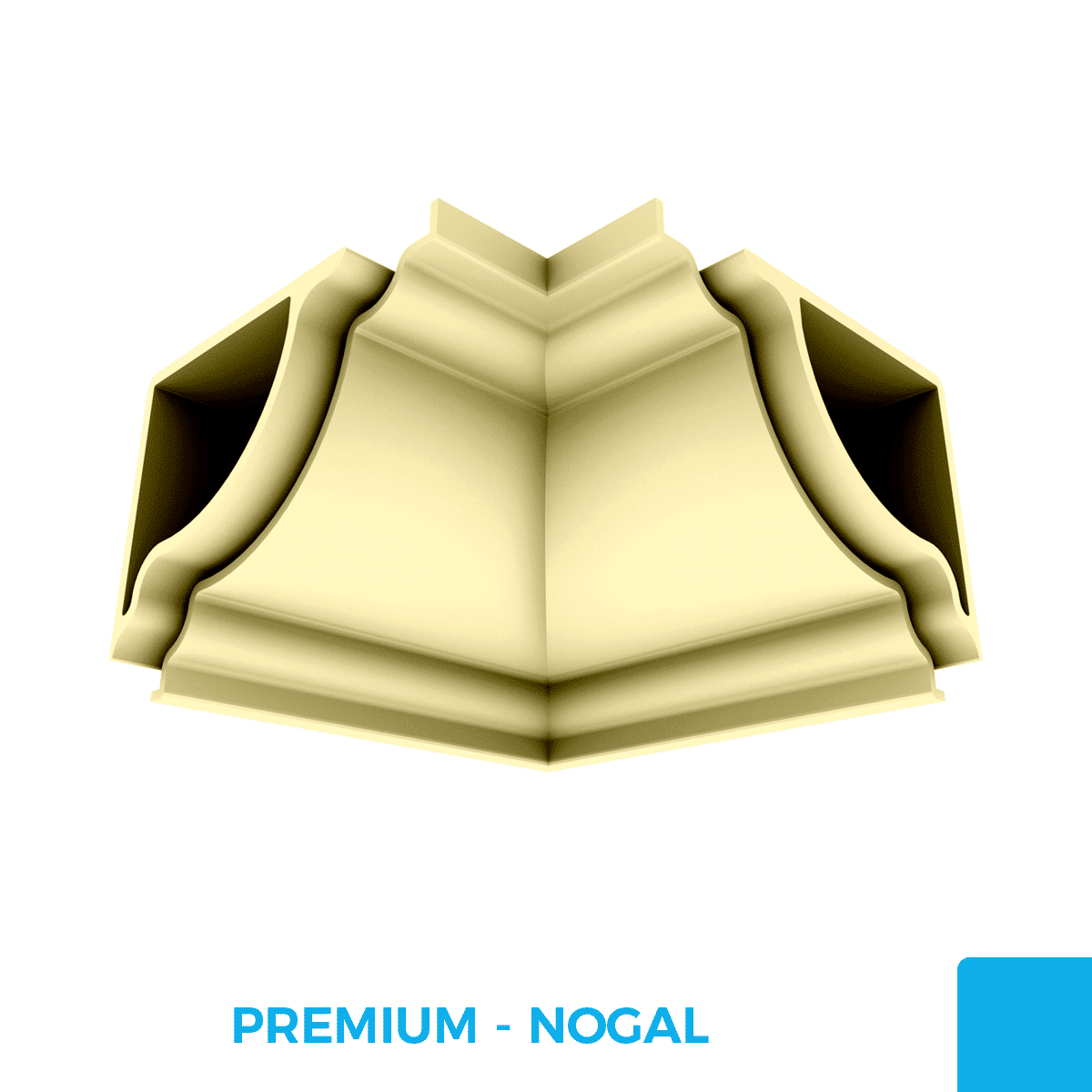 Esquinero Interno Pecho Paloma - PVC Plasbil: imagen 3