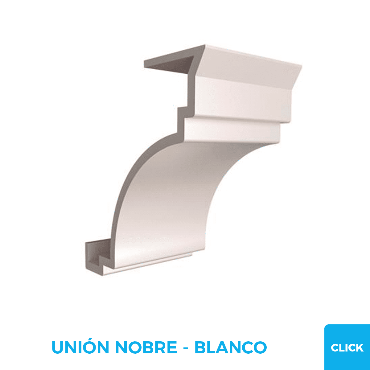 Unión Media Caña Click - PVC Plasbil: imagen 1