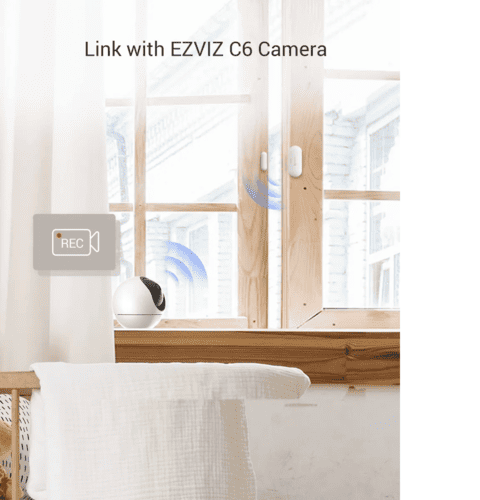 Cs-t2c Sensor Magnetico Inalambrico Para Puertas Y Ventanas