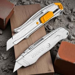 Trincheta 18mm Cuerpo Aluminio HKNS11807