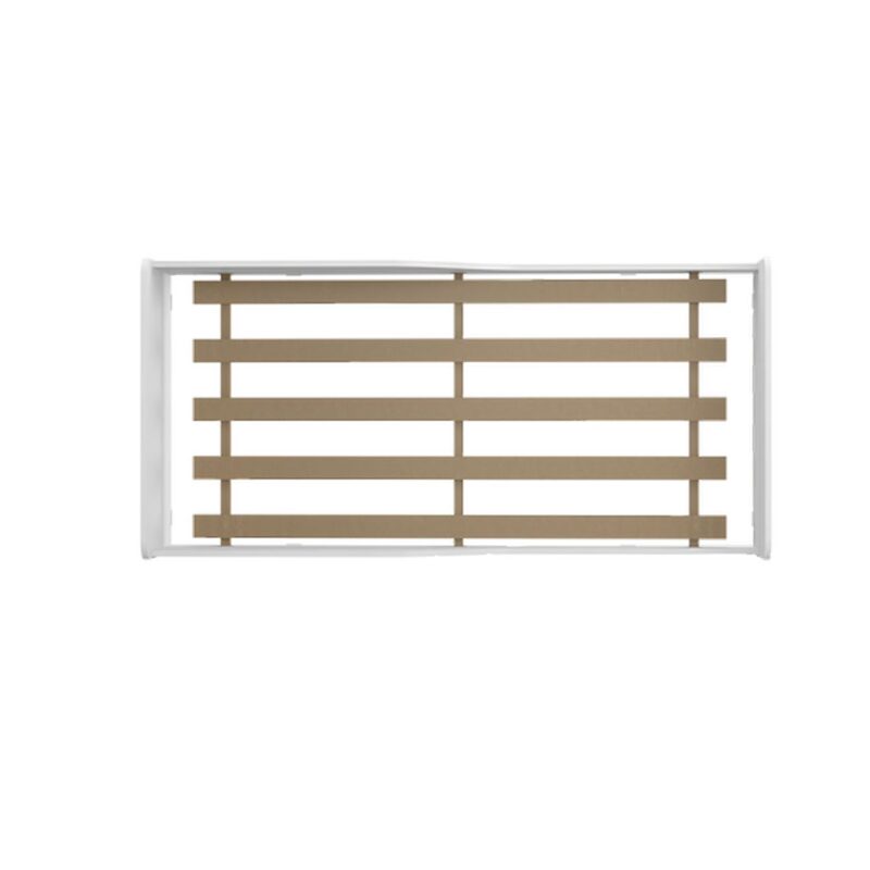 Mini Cama Space Color Blanco Satinado