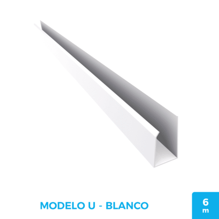 Perfiles de PVC - Modelo U 6m: imagen 7