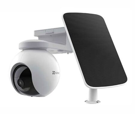 Cámara 360o Wifi Ptz Ezviz Hb8 A Batería + Panel Solar Blanco: imagen 4