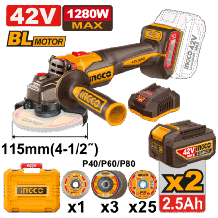 Amoladora a Batería 42v CAGLI4128112