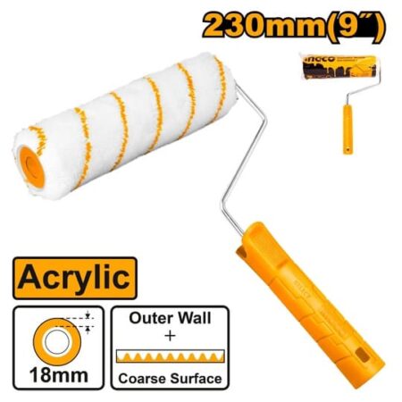 Rodillo Para Exterior 23cm Ingco