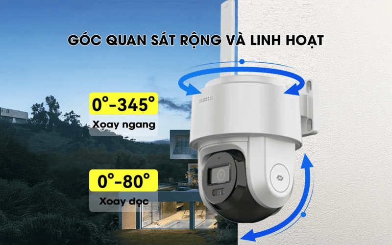 Camara Hik 2 MP Fixed Lens Support Wi-Fi 6 Smart Hybrid Light EXTERIOR DS-2DE2C200MWG/W