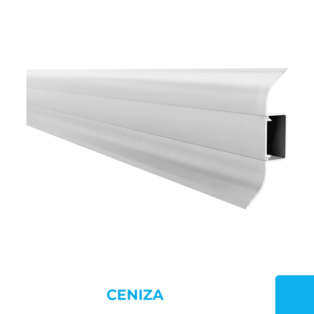 Zócalo Premium - PVC Plasbil Ceniza