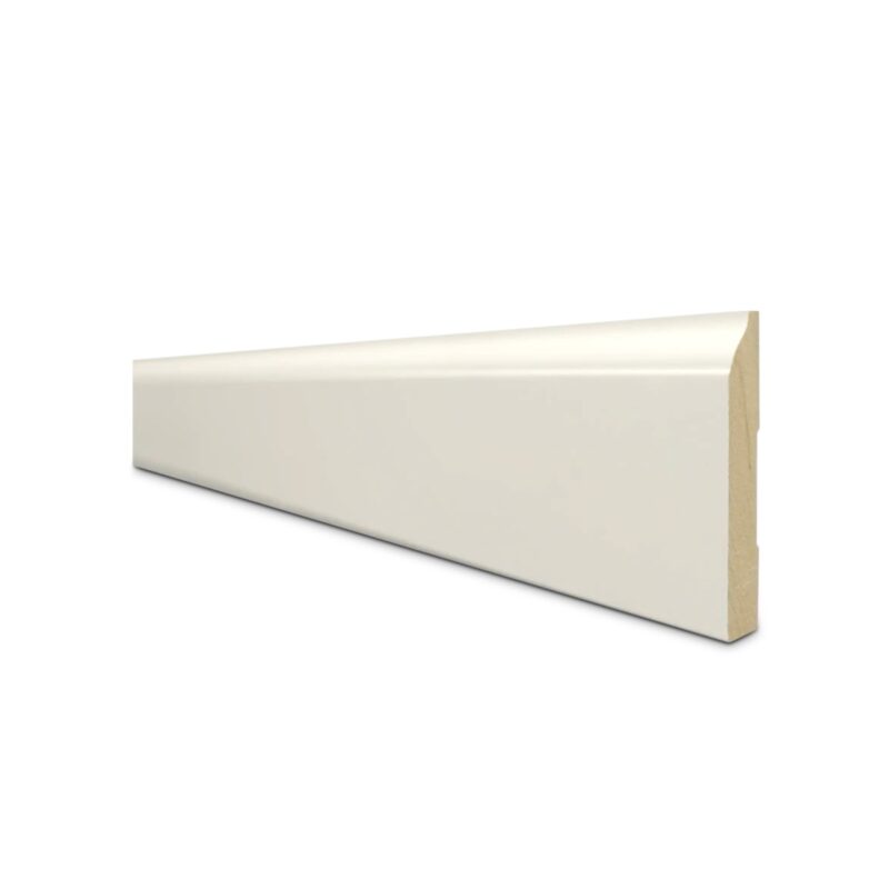 Zócalo de Madera MDF Prepintado Blanco