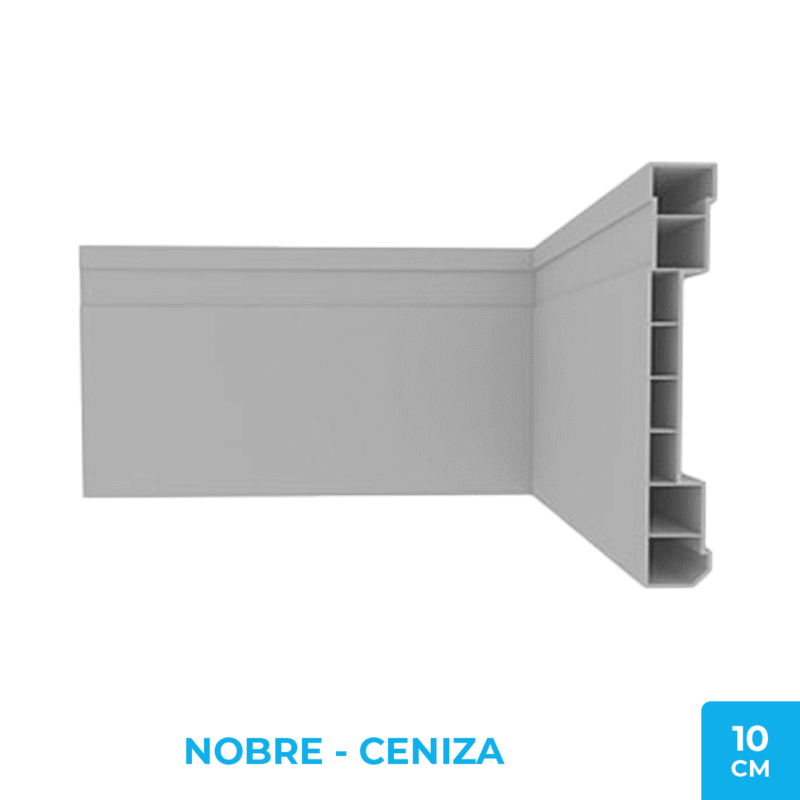 Zócalo Nobre 10cm - PVC Plasbil Beige