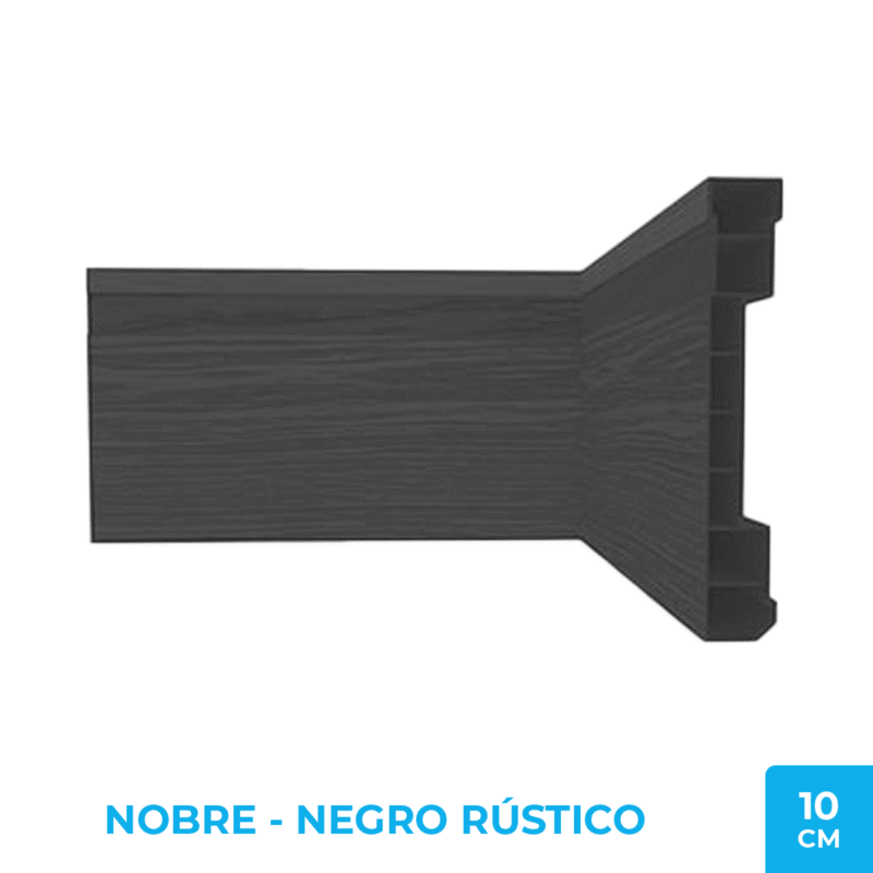 Zócalo Nobre 10cm - PVC Plasbil Blanco